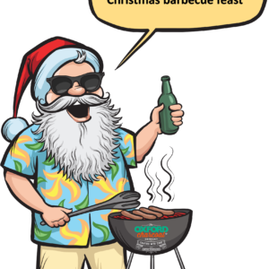 Christmas BBQ in a box - everything you need to roast your festive meats and veg